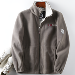 Casual Outdoor Fleece for Men - Full-Zip Warmth & Comfort