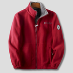 Casual Outdoor Fleece for Men - Full-Zip Warmth & Comfort