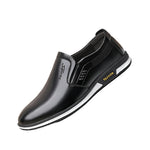 Men's Leather Shoes - Elegant Design for Work or Casual Wear