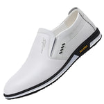 Men's Leather Shoes - Elegant Design for Work or Casual Wear