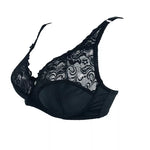 Plus Size Lace Push-Up Bra - Flattering Silhouette, Sophisticated Detail