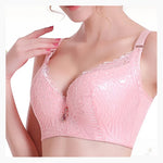Plus Size Lace Minimizer Bra - Full-Cup Coverage, Flattering Lift