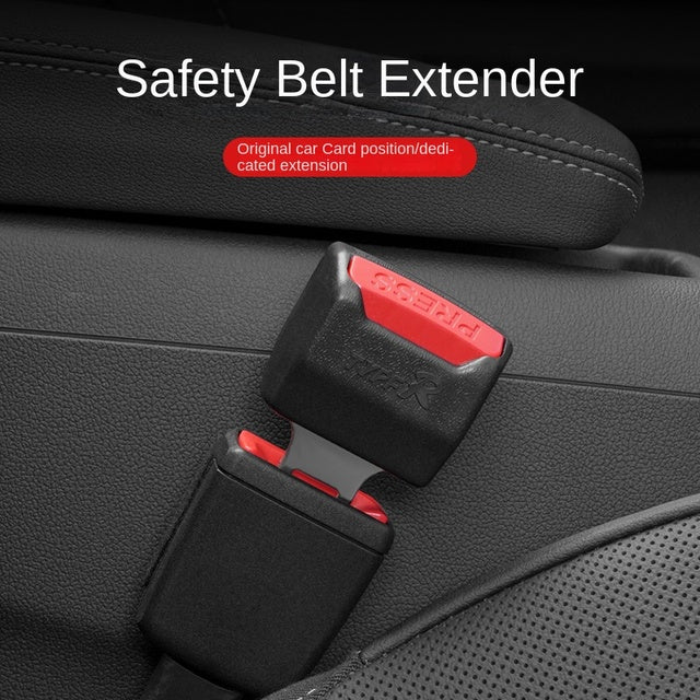 2-Pack Seat Belt Clip Extender - Secure, Easy-Install Car Accessory