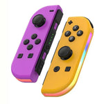 Wireless Switch Controller - Ergonomic Grip with RGB Lighting