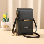 Women's Touch Screen Shoulder Bag - Phone-Access Pocket