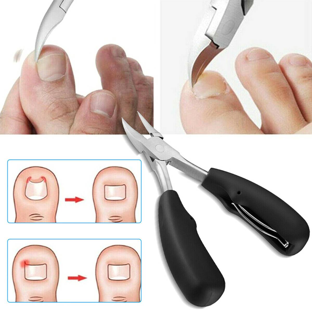 Nail Clippers for Thick Nails - Precision Clippers for Seniors