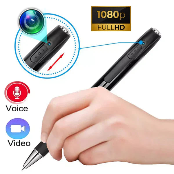 Mini Camera Pen - 1080P Wearable Pocket Video Recorder