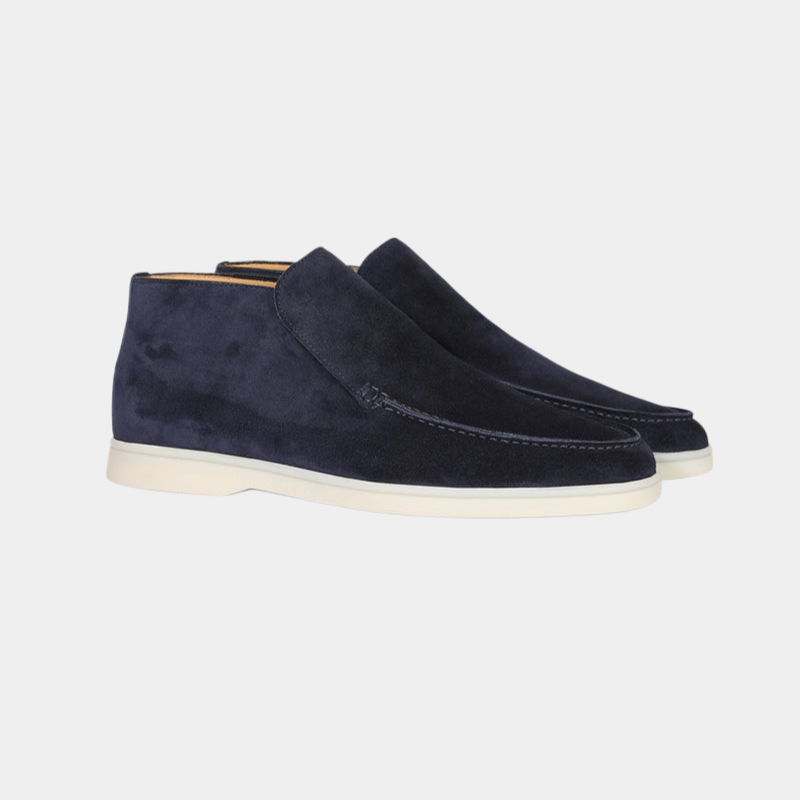 Men's Calf Suede Loafers - Understated Style for Every Occasion