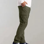 Men's Cargo Trousers - Multi-Pocket Utility Pants
