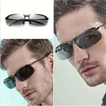 Polarized Photochromic Sunglasses - Auto-Adjusting Light Lenses