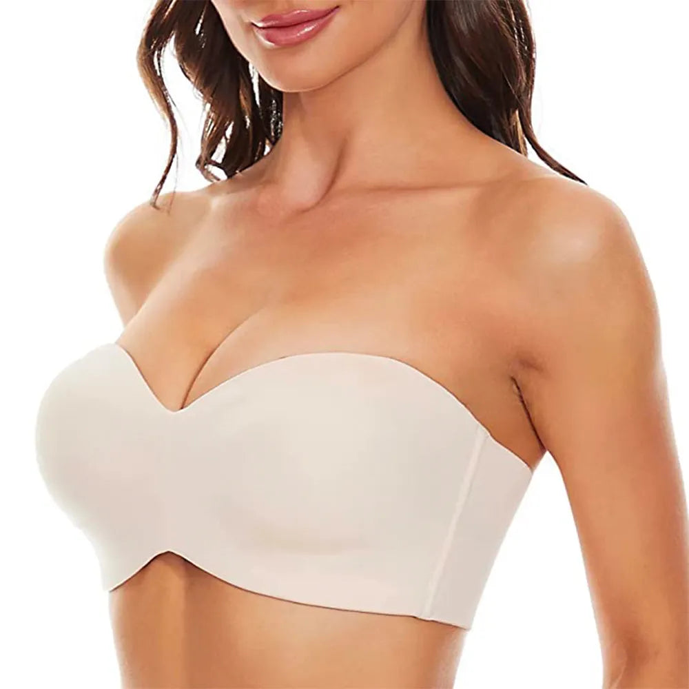 Seamless Plus Size Bra - Adjustable Straps, Ultra-Soft Everyday Comfort