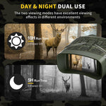 Night Vision Binoculars - 5x Magnification with IR Illumination