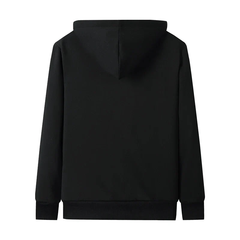 Plus-Size Lambskin Hooded Jacket - Insulated Winter Coat