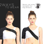 Shoulder Brace Compression Sleeve - Support Strap for Comfort