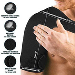 Shoulder Brace Compression Sleeve - Support Strap for Comfort