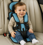 Compact Child Travel Seat - Lightweight Booster for Kids 1-14
