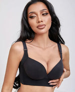 Plus Size Push-Up Bra with Deep Cups - Full Coverage, Flattering Lift