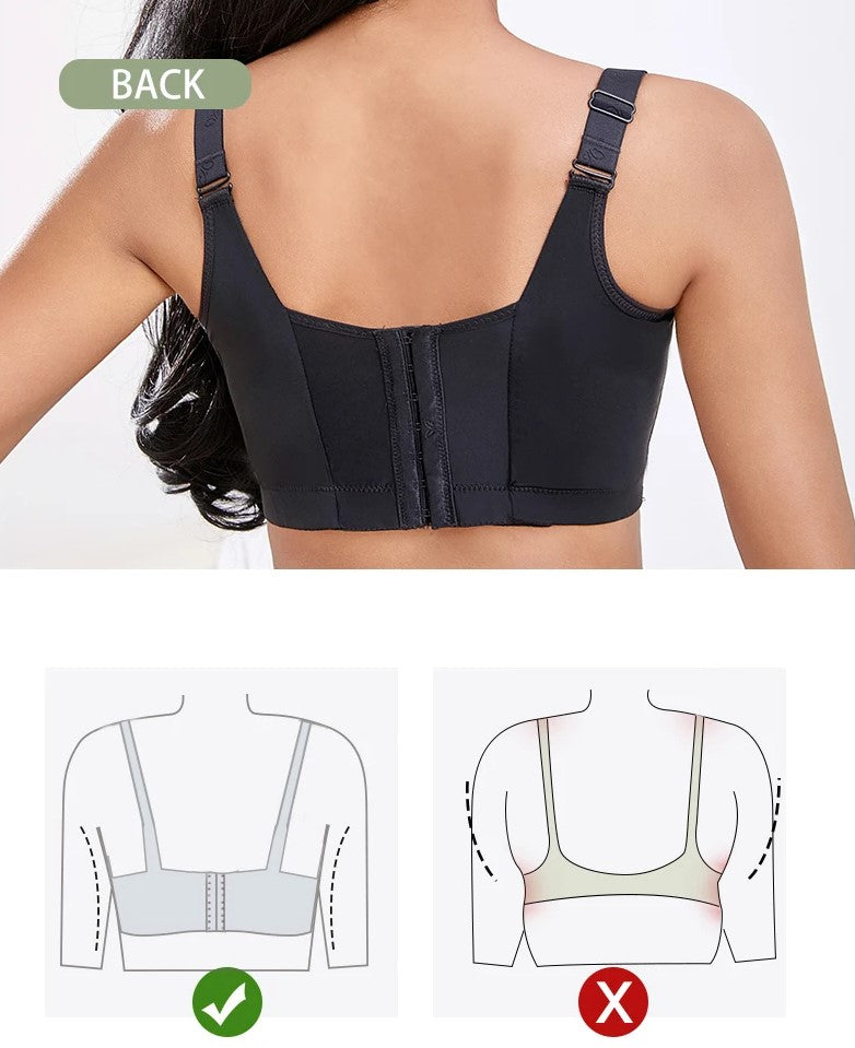 Plus Size Push-Up Bra with Deep Cups - Full Coverage, Flattering Lift