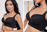 Plus Size Push-Up Bra with Deep Cups - Full Coverage, Flattering Lift