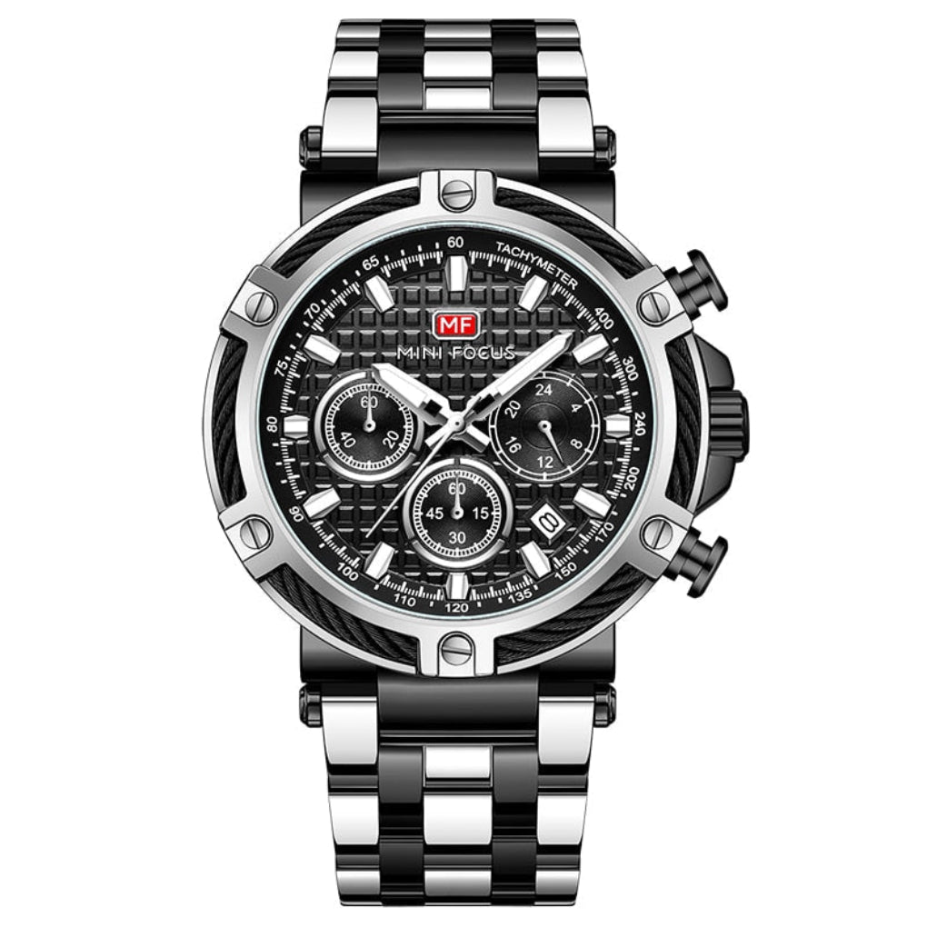 Maritime Men's Wristwatch - Minimalist Numberless Dial