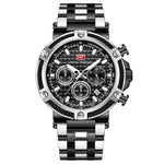 Maritime Men's Wristwatch - Minimalist Numberless Dial