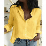 Women's Button-Down Relaxed Fit Blouse - Classic Everyday Style