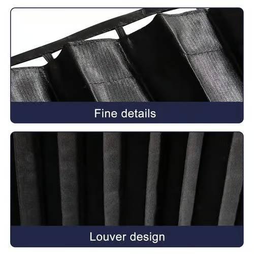 Car Window Shades - Magnetic Sliding Sun Shade Set