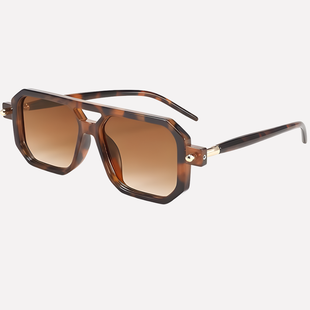 Vintage Aviator Sunglasses - Unisex UV400 Retro Shades