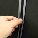 10-Pack Breathable Garment Covers - Clear Window Clothing Storage Bags
