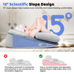 Anti-Reflux Elevated Baby Lounger - Incline Support Design