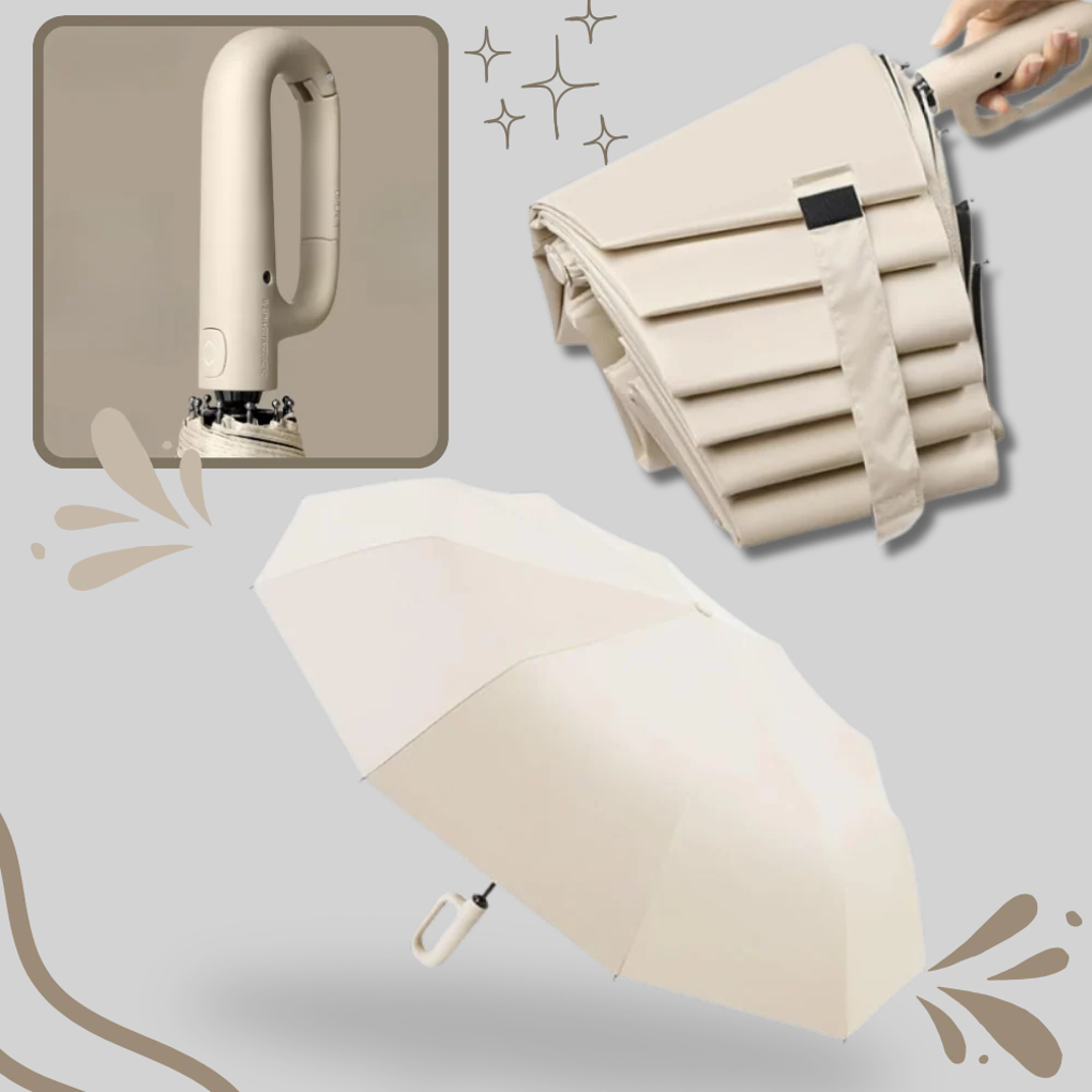 Auto-Lock Umbrella - One-Press Open, Weather-Ready