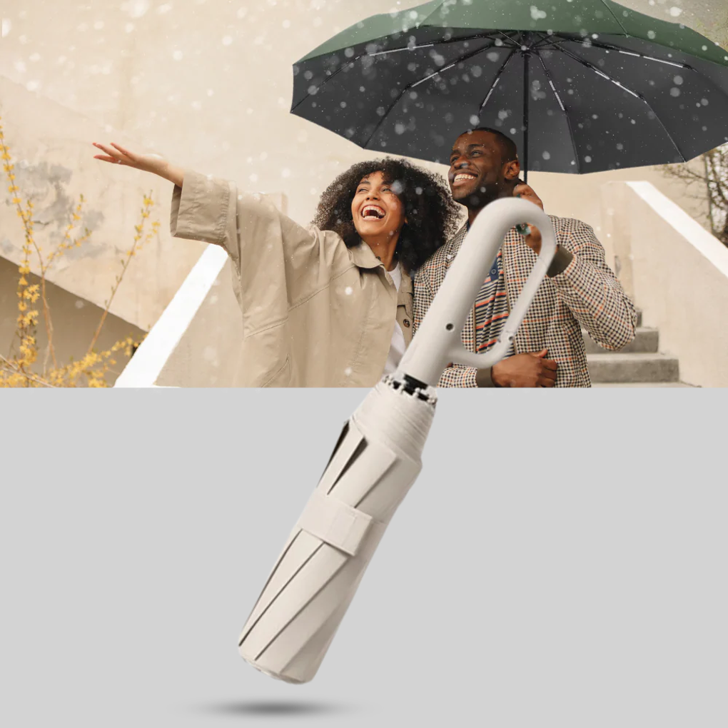 Auto-Lock Umbrella - One-Press Open, Weather-Ready