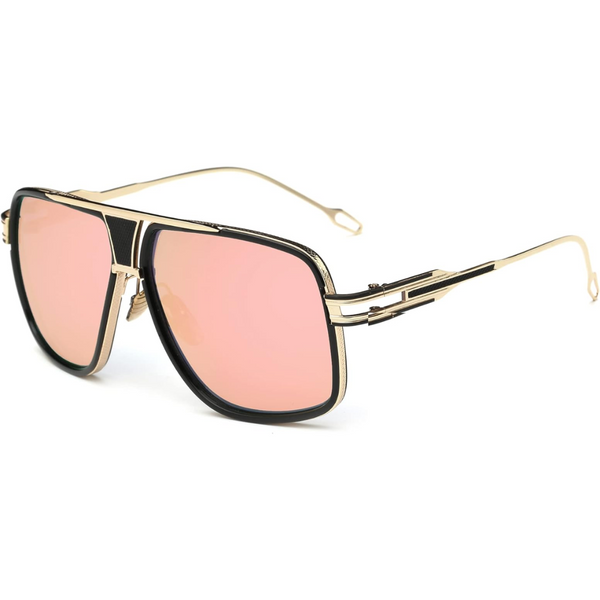 Jimmy Aviator Sunglasses for Men - 100% UV Protection, Alloy Frame