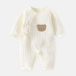 Baby Bear Romper - Soft Cotton Spring and Autumn Outfit