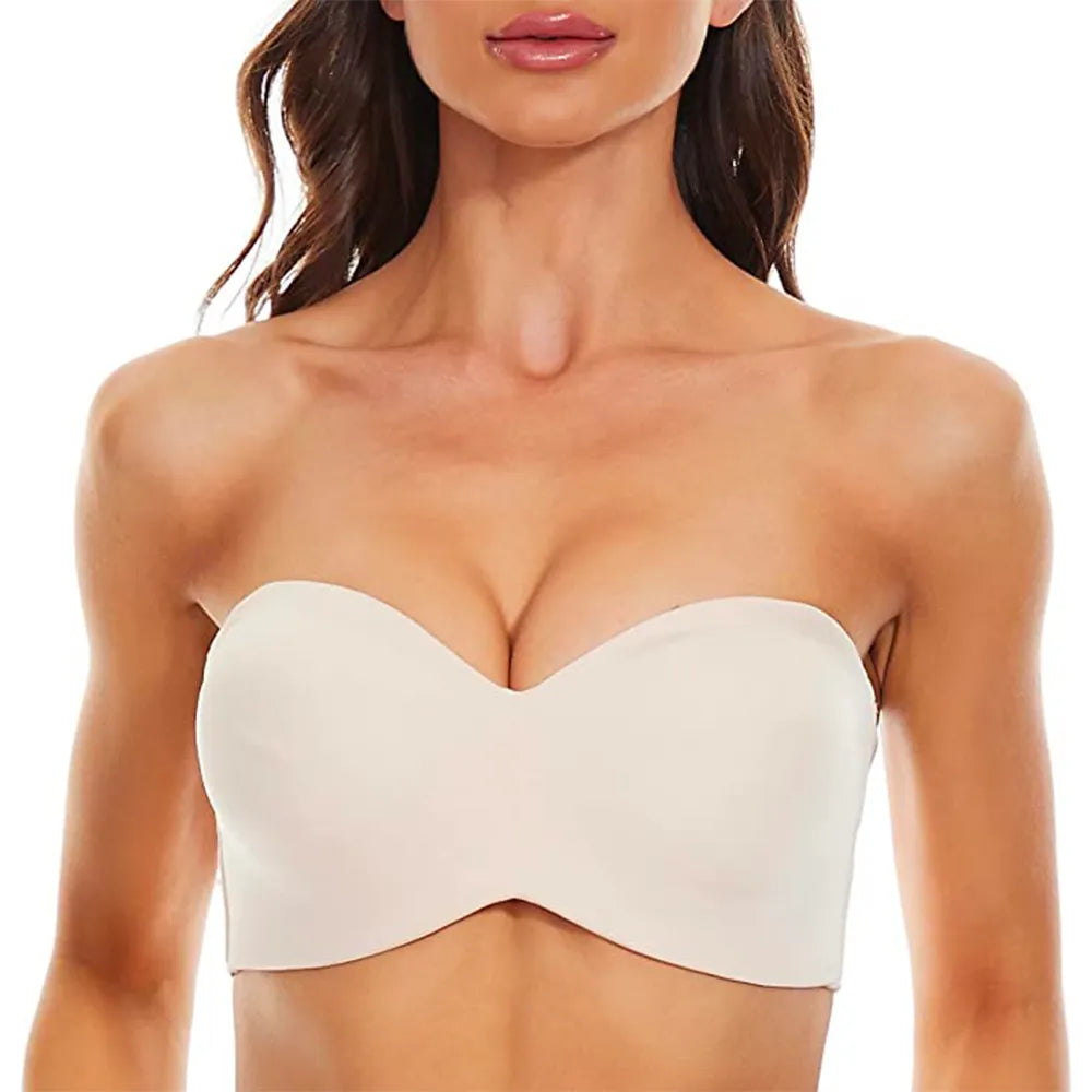 Seamless Plus Size Bra - Adjustable Straps, Ultra-Soft Everyday Comfort