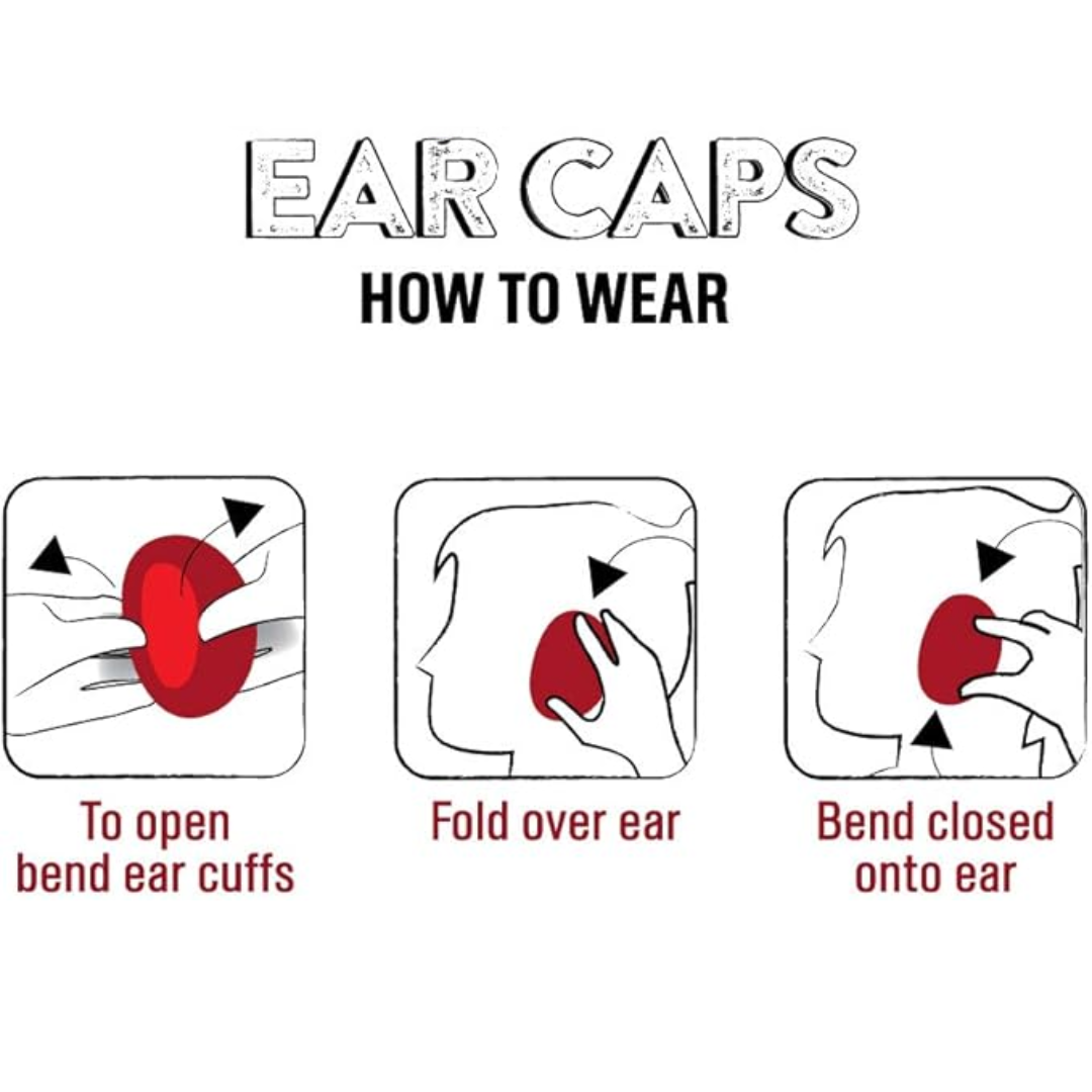 FleeceBuds Ear Warmers - Bandless Fleece Cold-Weather Earmuffs
