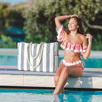 SandAway Oversized Beach Tote - Waterproof, Sandproof Beach Bag