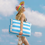 SandAway Oversized Beach Tote - Waterproof, Sandproof Beach Bag