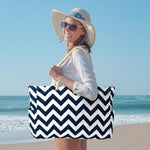 Waterproof Large Tote Bag - Multi-Pocket Everyday Carryall
