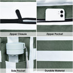Waterproof Large Tote Bag - Multi-Pocket Everyday Carryall