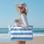 Waterproof Large Tote Bag - Multi-Pocket Everyday Carryall