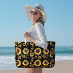 Waterproof Large Tote Bag - Multi-Pocket Everyday Carryall