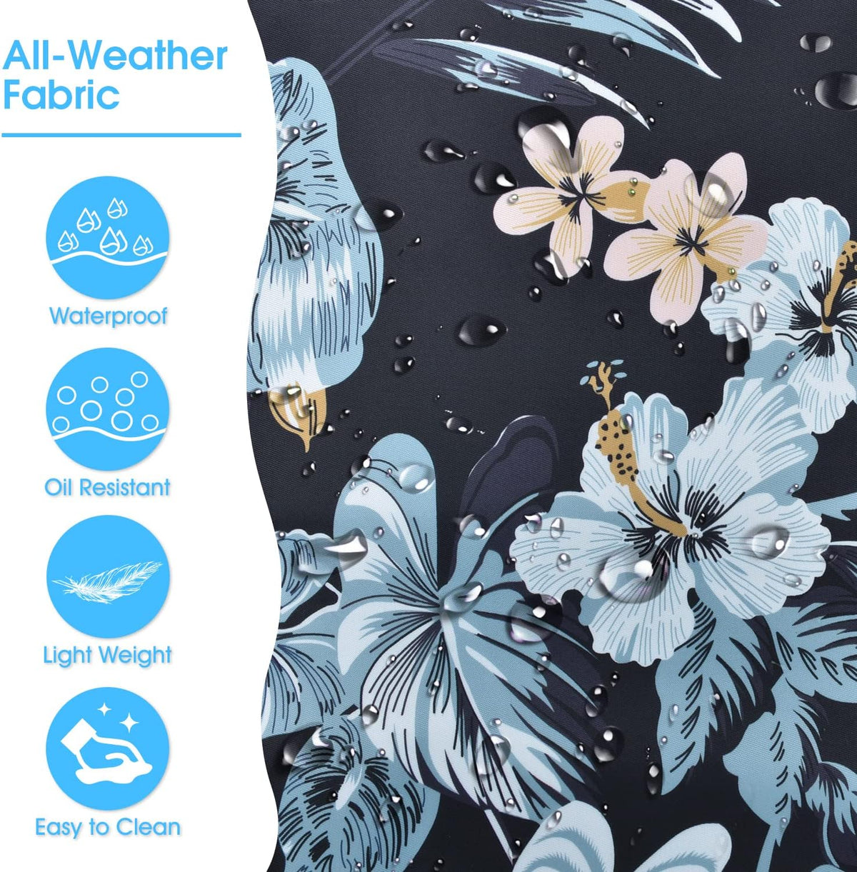 Waterproof Large Tote Bag - Multi-Pocket Everyday Carryall