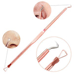 Blackhead & Pimple Extractor Kit - Stainless Steel Skincare Tools
