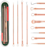 Blackhead & Pimple Extractor Kit - Stainless Steel Skincare Tools