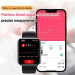 Blood Glucose Wellness Smartwatch - Non-Invasive Health Tracker