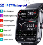 Blood Glucose Wellness Smartwatch - Non-Invasive Health Tracker