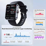Blood Glucose Wellness Smartwatch - Non-Invasive Health Tracker
