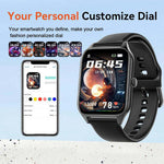 Blood Glucose Wellness Smartwatch - Non-Invasive Health Tracker