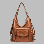 Women's Leather Tote Bag - Spacious Everyday Elegance